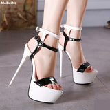 Superstar Ankle Strap Extreme High Heels
