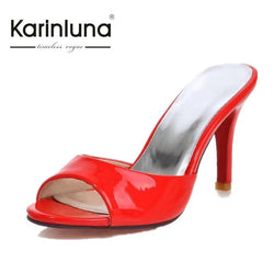 Sexy Heels Summer Shoes Open Toe