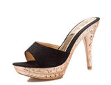 Nightclub High-Heeled Sandals