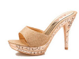 Nightclub High-Heeled Sandals