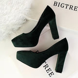 Thick Heels OL Women Pumps High Heels