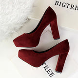 Thick Heels OL Women Pumps High Heels
