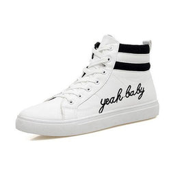 Mens High Top Masculino Breathable Lace up
