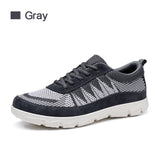 SUROM Breathable Men Casual Lace Up Trainers