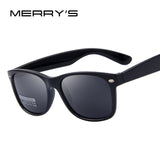 MERRY'S Men Polarised Sunglasses Classic Men Retro Rivet Shades Sun glasses UV400