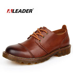 Aleader Men Leather Shoes